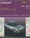 Mitsubishi Lancer 1990 1996 Gregorys Service Repair Manual   